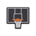 Black Basketball Backboard