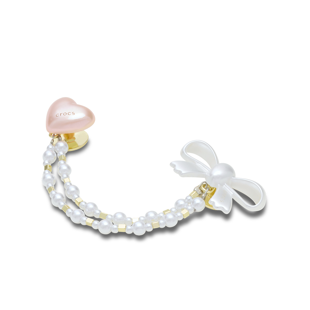 Heart and Bow Chain
